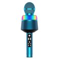 thumbnail image 3 of Xingzhi Microphone Sans Fil Haut-Parleur Dynamique Réverbération Lecteur KTV Surround Rechargeable avec Lumières LED Micro Forte Compatibilité Bleu, 3 of 8