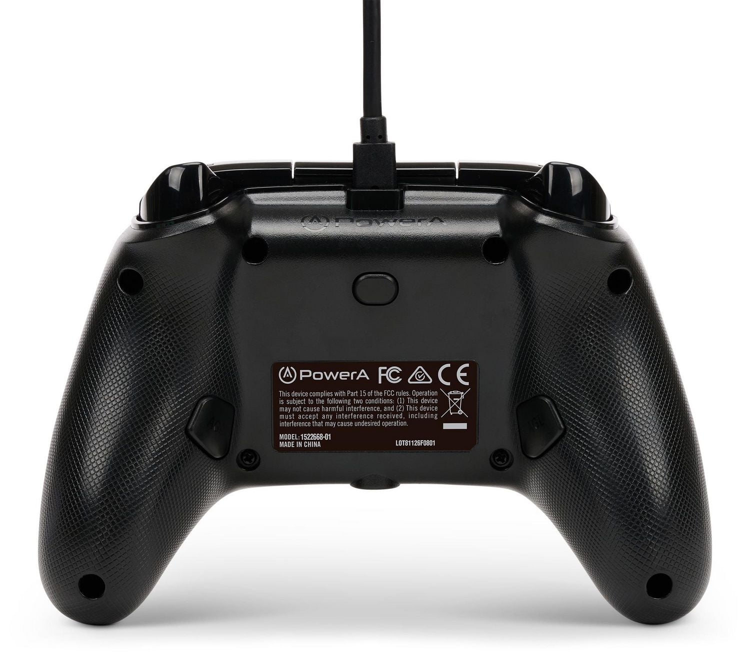 Manette filaire améliorée PowerA pour Xbox Series X|S - Brushed Gunmetal