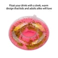 thumbnail image 4 of Adults Inflatable Cup Holder Bathing Toy to hold Portable Bar Swimming Pool Birthday Banquet Inflating Drink Accessory Yellow, 4 of 9