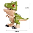thumbnail image 3 of F Educational Alloy Dinosaur Transforming Robot Toy Simulation Assembly Display Case Childrens Learning Gift For Ages 4 And Up With 200G Weight, 3 of 8