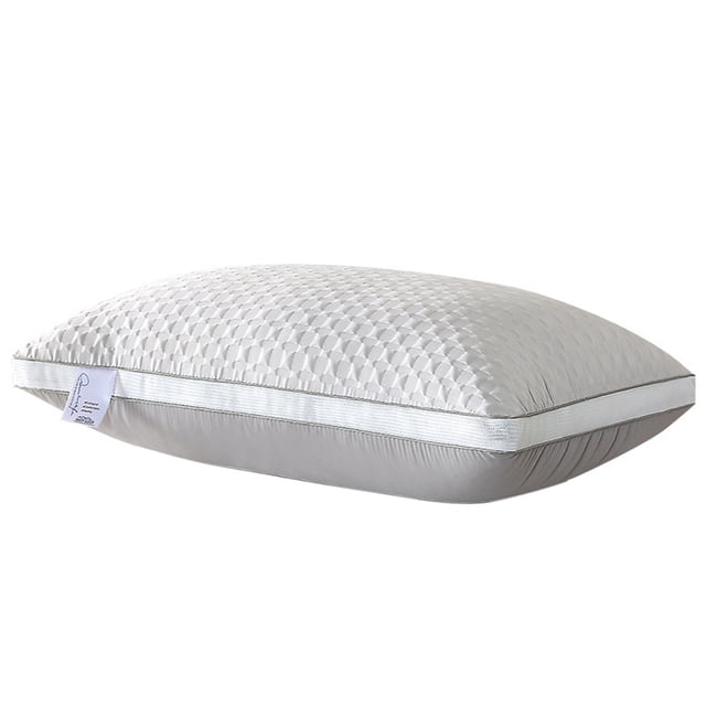 JWshufel Hotel Quality Bed Pillow for Sleeping Breathable Hypoallergenic Polyester Easy Maintenance Soft Firm Supportive Machine Washable Ventilation Relaxed Cool Night