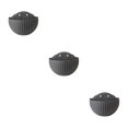thumbnail image 1 of Youkk Easy To Install Double-layer Plastic Flowerpot For Walls Drainage Flower Pot Grey 3Set, 1 of 6