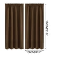 thumbnail image 3 of Wzzjkit Rideaux pour Chambre - Occultants Réduisant le Bruit - Stores de Fenêtre en Soie de Couleur Unie pour Chambre - Protection Isolation Thermique Insonorisation Rideau Occultant 42x72 Po, 3 of 4