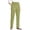 Green, variant on Cameland Women's Solid Pocket Corduroy Pants Straight Elastic Waist Pants Casual High Waist Trousers