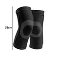 thumbnail image 4 of LJNYFDC Knee Support Sleeve Sports Knee Pads Compression Sleeve Super Soft Elastic Breathable Sweat Absorbing Knee Protector Essential Brace for Fitness, 4 of 6