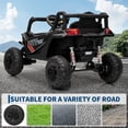 thumbnail image 4 of 4WD Kids Ride On UTV with Remote Control, Spring Suspension Off Road Electric Truck for 3-8 Years Outdoor Play, 4 of 7
