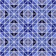 thumbnail image 1 of Ahgly Company Machine Washable Indoor Square Transitional Jeans Blue Area Rugs, 6' Square, 1 of 7