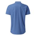 thumbnail image 2 of BOBOGOJP Polo de Golf pour Hommes Performance Séchage Rapide Évacuation de l'Humidité Manches Courtes Décontracté (Bleu,P), 2 of 4