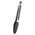thumbnail image 3 of Tongs for Cooking with Silicone Tips Kitchen Tongs, 9-Inch Cooking Tongs with Premium Silicone Tips, Non-Stick Food Tongs with Heat Up To 480°F, 304 Stainless Steel, 3 of 8