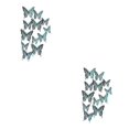 thumbnail image 1 of Transemion Glitter And Exquisite Stickers For Amazing Home Decor With Butterflies Various LK12 green 2Set, 1 of 6