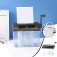 thumbnail image 1 of Qonioi Mini Hand Shredder, Portable Manual Paper Shredder for A6 Documents, Qonioi Portable Paper Shredder, Manual Document Cutter for Bills Receipts Security, Office Home School Desktop Handheld, 1 of 7