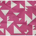 thumbnail image 5 of oneOone Organic Cotton Poplin Twill Fabric Triangle Geometric Decor Fabric Printed BTY 42 Inch Wide, 5 of 5