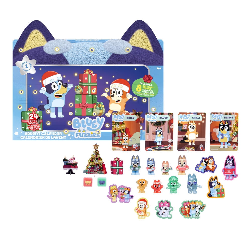 Bluey Fuzzies Pack Advent Calendar
