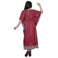 thumbnail image 2 of Moomaya Caftan pour Femmes Grande Taille Tenue d'Été Sortie de Plage Kimono Robe Caftan, 2 of 6