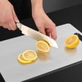 thumbnail image 3 of BKRE Stainless Steel Cutting Board 201 Grade Non P Orus Double Si Ded Chopping Board For Kitchen Commercial Home (5 Styles Size), 3 of 3