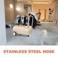 thumbnail image 4 of Stainless Leader Hose Silver for Pneumatic Equipment 1Pack, 4 of 8