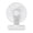 White, variant on TopLLC Portable Fan New Desktop Fan Small Desktop USB Charging Fan Office,Students White Strong Airflow Cooling Fan for Office Bedroom
