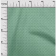 thumbnail image 2 of oneOone Tissu Popeline de Coton Vert Tissu Damassé Matériel de Robe Tissu Imprimé Tissu au Mètre 56 Pouces de Large, 2 of 4