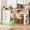 Antique Natural, variant on HORIZON Kitchen Island With Casters, Extendable Dining Table With Led Lighting, Kitchen Table With Power Strips, Buffet Table, Or Bar Table For The Kitchen And Dining Room,Creamy White