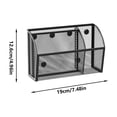 thumbnail image 2 of Rack Storage Solution for Windows or Rooms|Metal Shelf Organizer with Pen Holder and Whiteboard Tray for Home Kitchen, 2 of 3