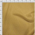 thumbnail image 4 of oneOone Silk Tabby Dark Mustard Fabric Geometric Ogee Craft Projects Decor Fabric Printed by The Yard 42 Inch Wide, 4 of 4