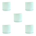 thumbnail image 2 of Wweixi Indoor Flower Pots - Elegant And Practical Available In Multiple Colors And Can Be Selected DS light green M 5Set, 2 of 6