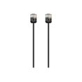 thumbnail image 2 of Monoprice Micro SlimRun - Patch cable - RJ-45 (M) to RJ-45 (M) - 7 ft - UTP - CAT 6 - stranded - black, 2 of 4