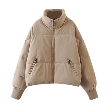 2025 Women Winter Warm Hoodie Plus Size Snowmobile Jackets Solid Zipper Thicken Down Womens Down Jacket Jackets Coat