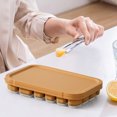 thumbnail image 1 of Ice Cube Tray,Silicone Ice Cube Trays for Freezer,22 Cavity Ice Trays for Freezer,Ice Tray with Spill-Resistant Removable Lid,Stackable Flexible Silicone Stackable Ice Tray for Cocktail,Whiskey, 1 of 6