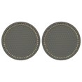 thumbnail image 2 of 2Pcs Car Diamond Cup Mat Bottle Seat Cushion Non-Slip Silicone Cushion, 2 of 9