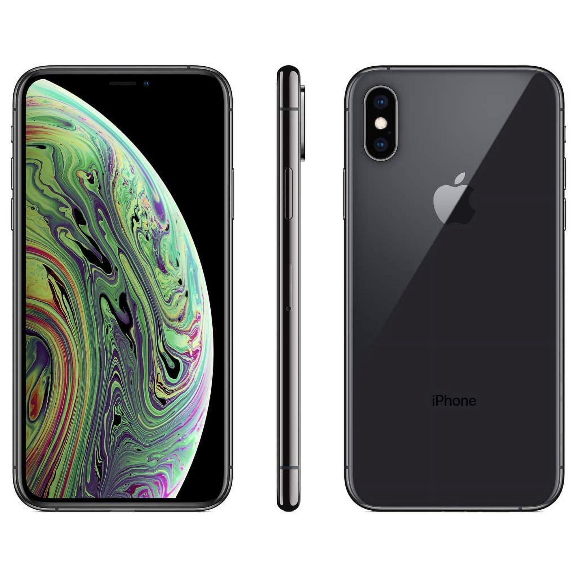Restored Apple - iPhone XS Max - 64GB - GSM/CDMA Unlocked - Space