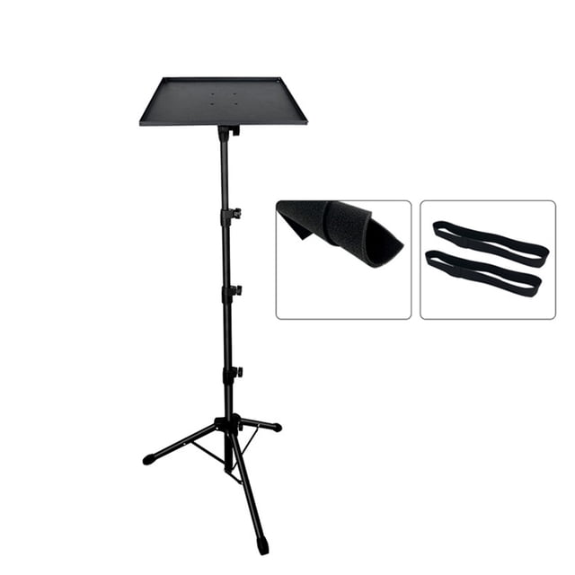 Projector Tripod Stand Universal Laptop Stand with Tray Adjustable Height