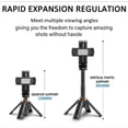 thumbnail image 5 of The Ultimate Photography Companion Mini Selfie Stick For Travel Portable Floor Standing Four Legged Mobile Phone Camera With 360 Degree Rotation, 5 of 5