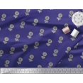 thumbnail image 2 of Soimoi Rayon Crepe Fabric Floral Block Fabric Prints by Yard 46 Inch Wide, 2 of 3