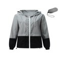 thumbnail image 2 of Qiylii Veste de Pluie Pliable pour Femmes Coupe-Vent à Capuche, 2 of 8