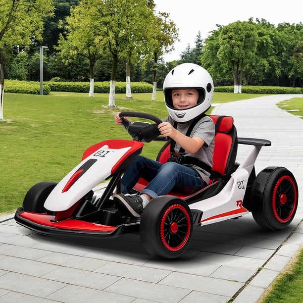 Electric Go Kart for Kids 6-12 Years Old, Battery Powered Drifting
