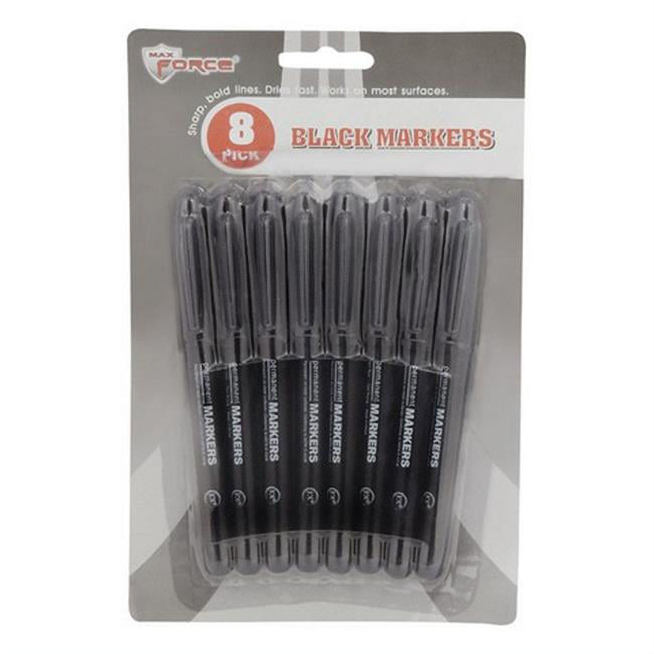 Diamond Visions 01-0924 Marqueurs Noirs - - Lot de 48