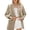 Yellow, variant on ManxiVoo Women's Tailored Blazer Jacket Single Breasted Long Sleeve Lightweight Work Wear for Business Casual XL Size Green