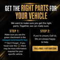 thumbnail image 2 of Max Advanced Brakes – EliteMAX Front Brake Caliper for 2010-2015 Toyota 4Runner, Passenger Side, Gold Powder Coated, Disc Brake Caliper Assembly w/o Bracket, 2 of 8