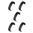 thumbnail image 2 of kurtrusly Elastic Stainless Steel Bracelet Add Touch Of Elegance To Wrist Durable 24MM black 5Set, 2 of 6