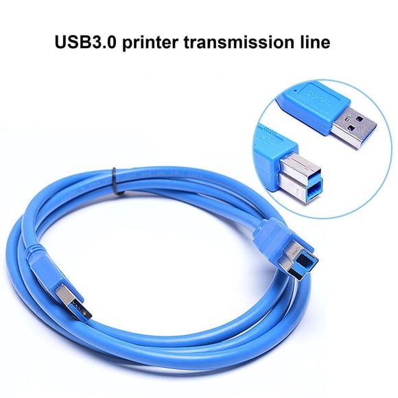 0.3/1/1.5m High Speed USB 3.0 Scanner Printer Data Sync Cord A to B Cable Wire