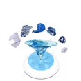 thumbnail image 3 of Jinsinto Mini Washing Machine Dishwasher Portable Cleaner, 3 of 5