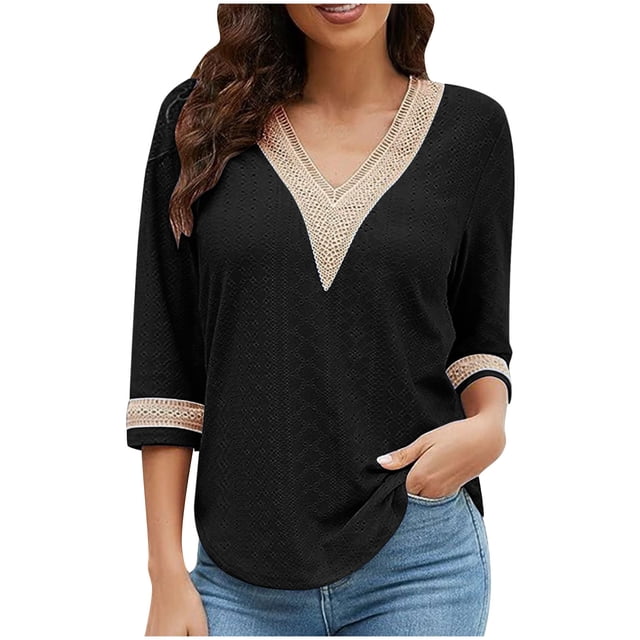 HVOBTTY Chemises Confortables à Manches Longues pour Femmes, Veste de Complet Décontractée Unie pour Femmes Noire, TTTG