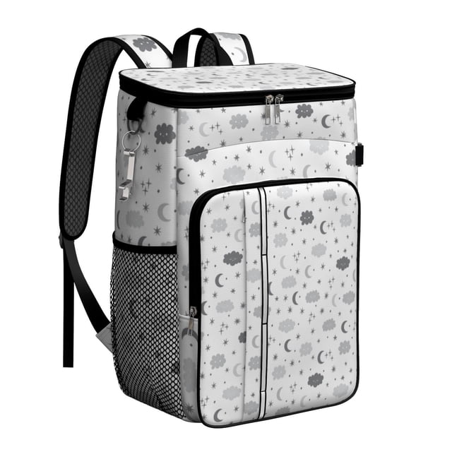 Cartoon Rocket Backpack Cooler, Cute Kawaii Insulated Cooler Backpack for Kids, Space Galaxy Fun Design for Outdoor Adventure