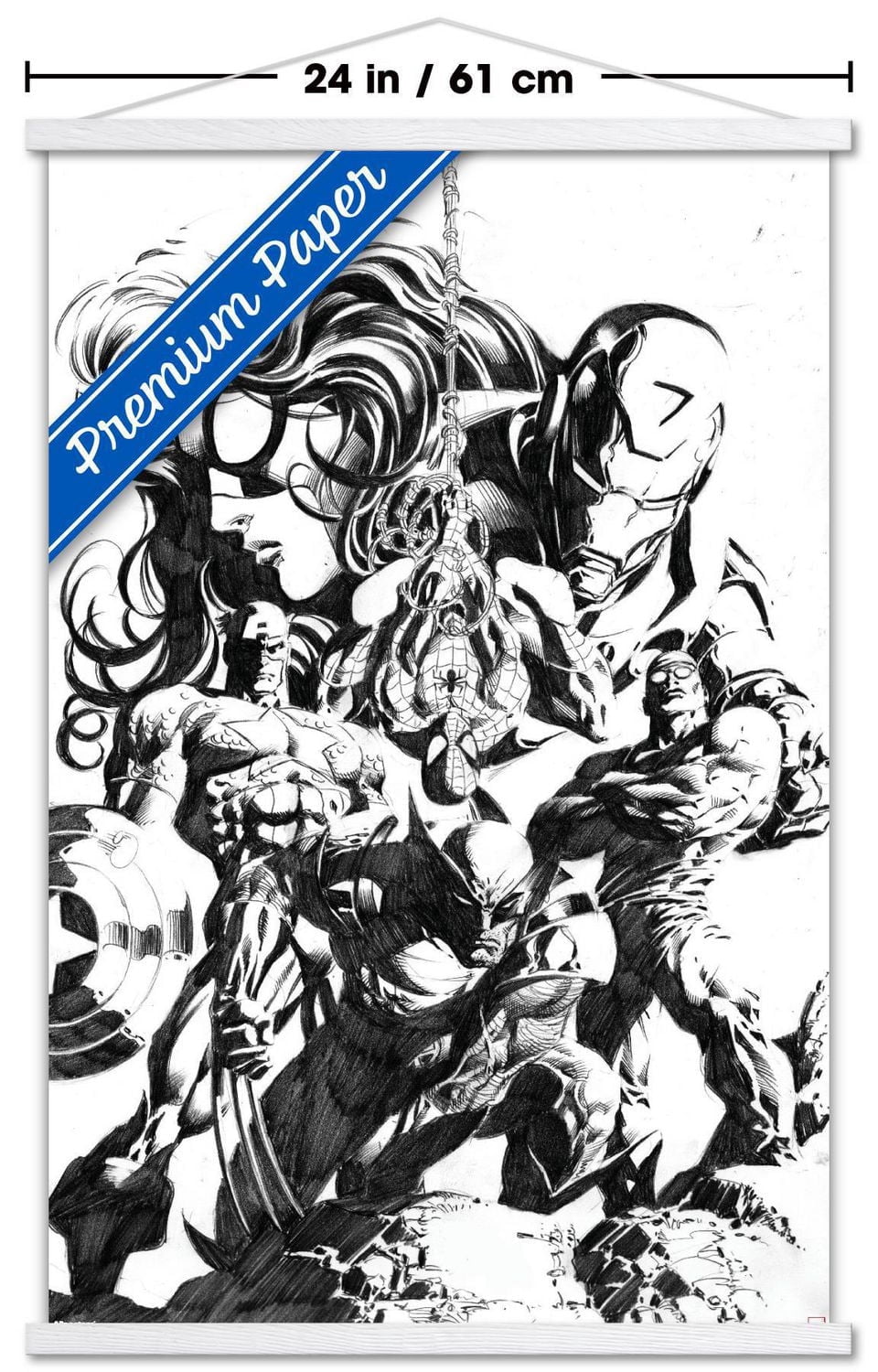 Croquis Marvel - Groupe
