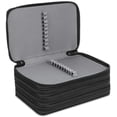 thumbnail image 1 of Big Pencil Case Large Capacity Pencil Bag 3 Compartment Pen Case Pouch, 1 of 4