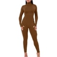 thumbnail image 1 of Birdeem Womens New Solid Color Tight One Shoulder Sling Sports Fitness Jumpsuit One-Piece Tights, 1 of 5