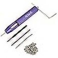 thumbnail image 3 of 50pcs Thread Repair Kit, M2.5 x 2D Stainless Steel Coiled Wire Thread Insert Combination Tool Set for Restoring Damaged Wires in Steel, Iron, Aluminum, 3 of 4