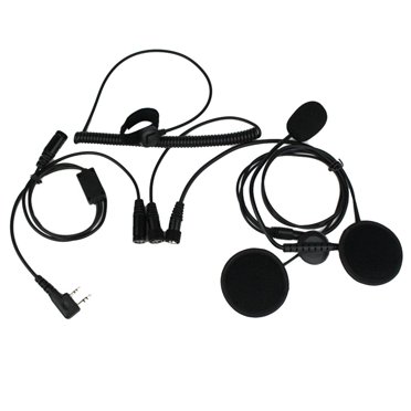 Xingzhi 2-Pin Headset Microphone Radio Police Bars Hotel Warehouses Replacement Accessories