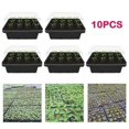 thumbnail image 2 of 12 Cells Planting Seed Tray Kit Germination Garden Grow Box, 2 of 11